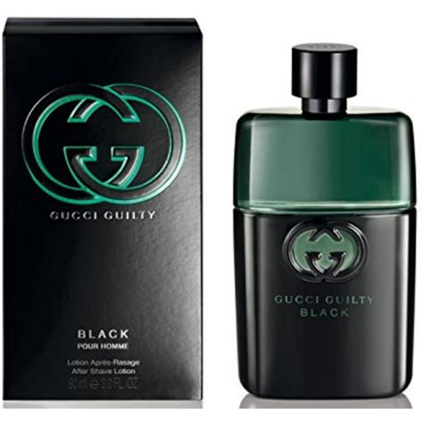 Gucci black guilty after shave